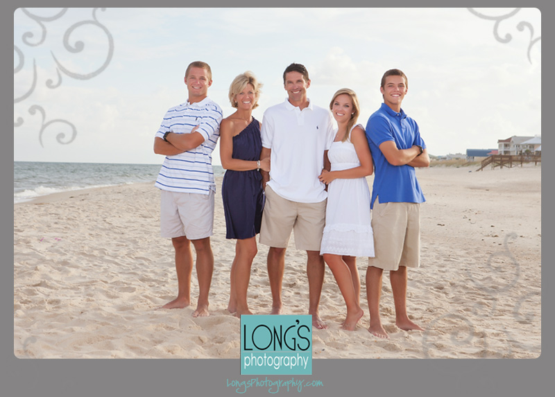 Family photos in St george island