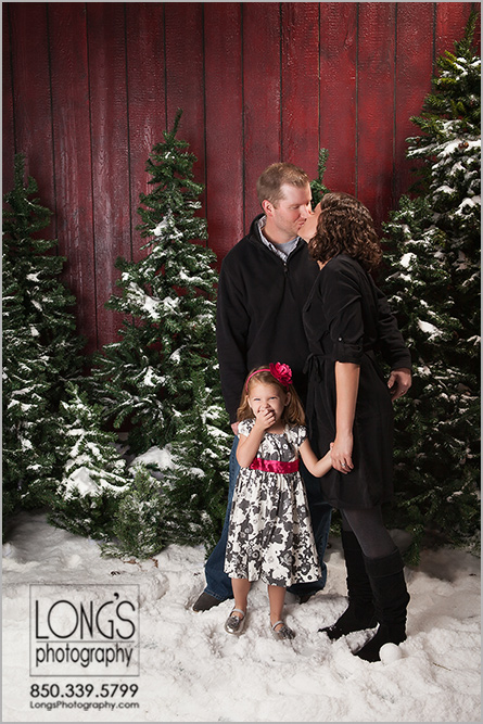 Christmas card photography in tallahassee