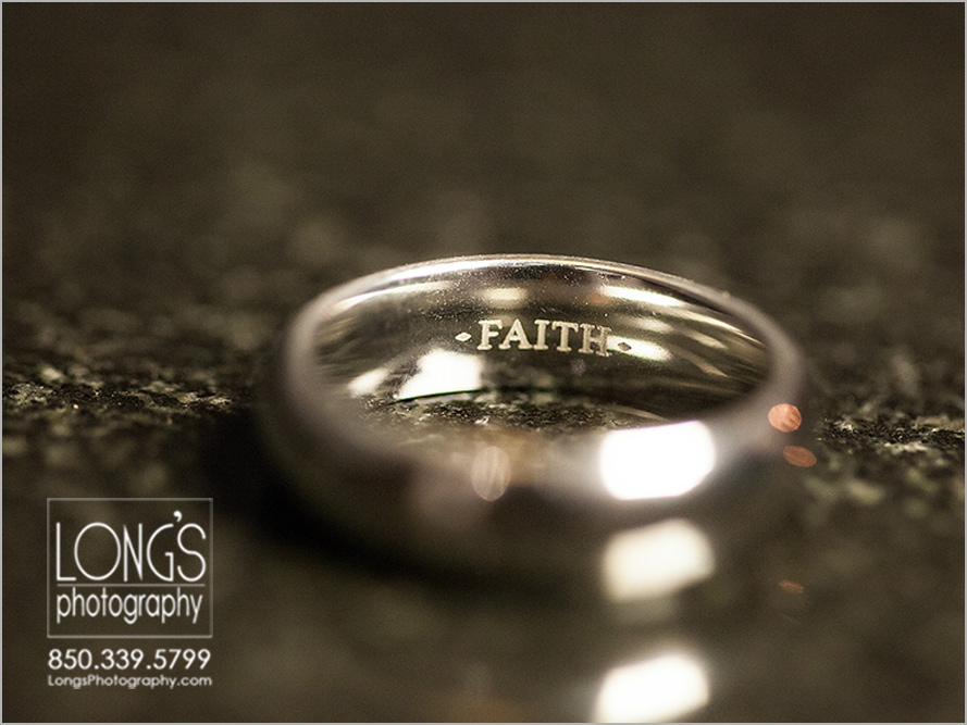 Wedding ring details Tallahassee