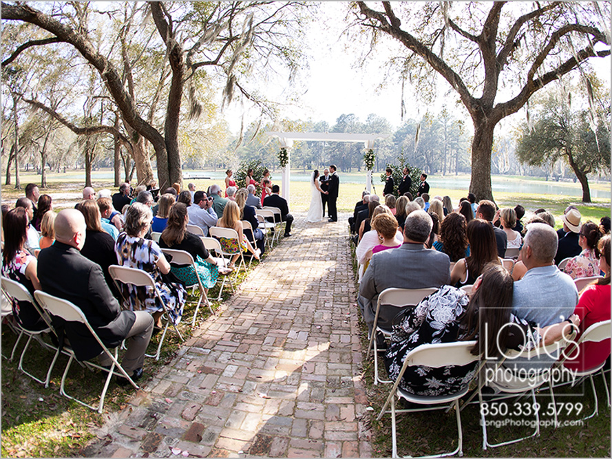 Tallahassee outdoor wedding locations