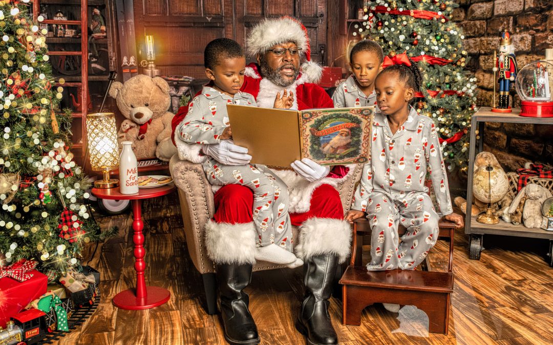 Storybook Black Santa
